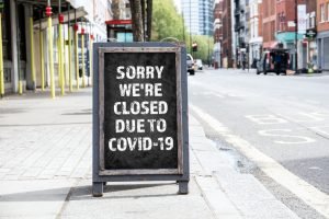 因COVID-19关闭的关键业务