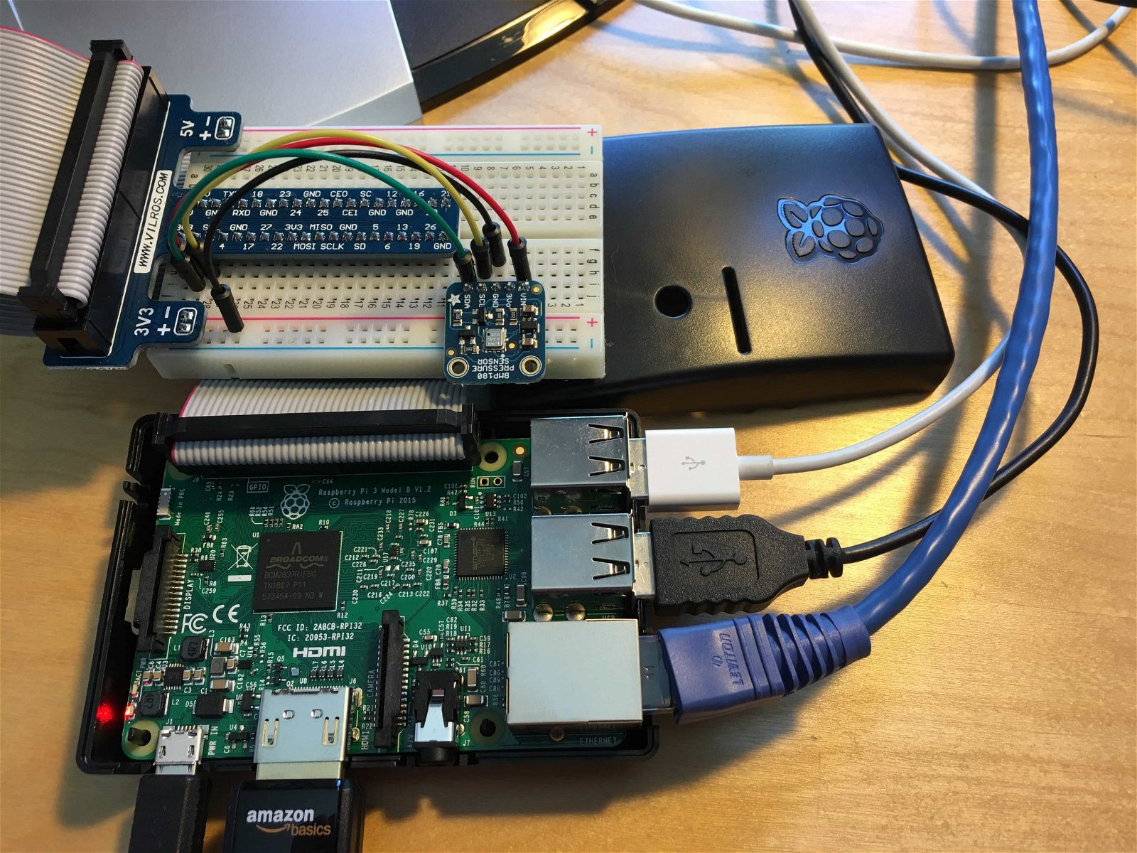 Raspberry Pi with Sensor