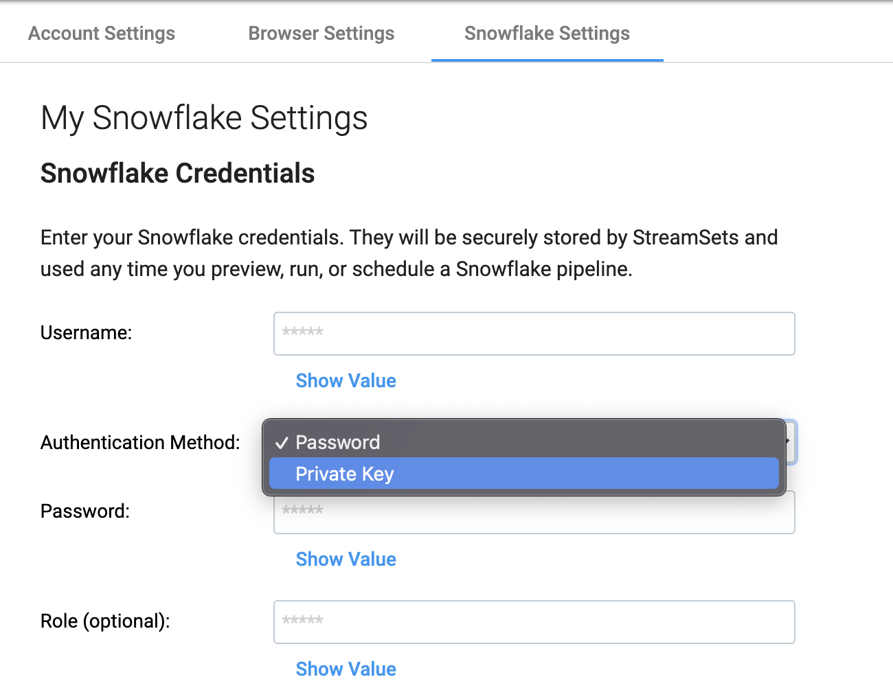 snowflake-key-pair-authentication-private-key