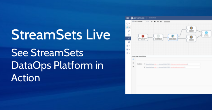 overview video for StreamSets DataOps Platform