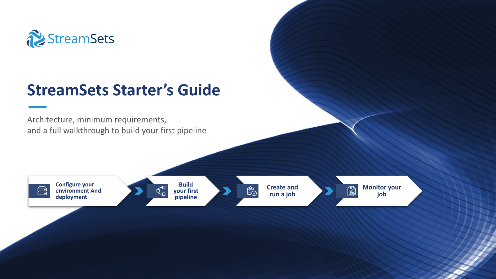 StreamSets Starter's Guide